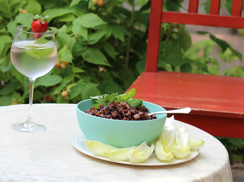 Connecting With My Roots: An Italian Eggplant Caponata Recipe