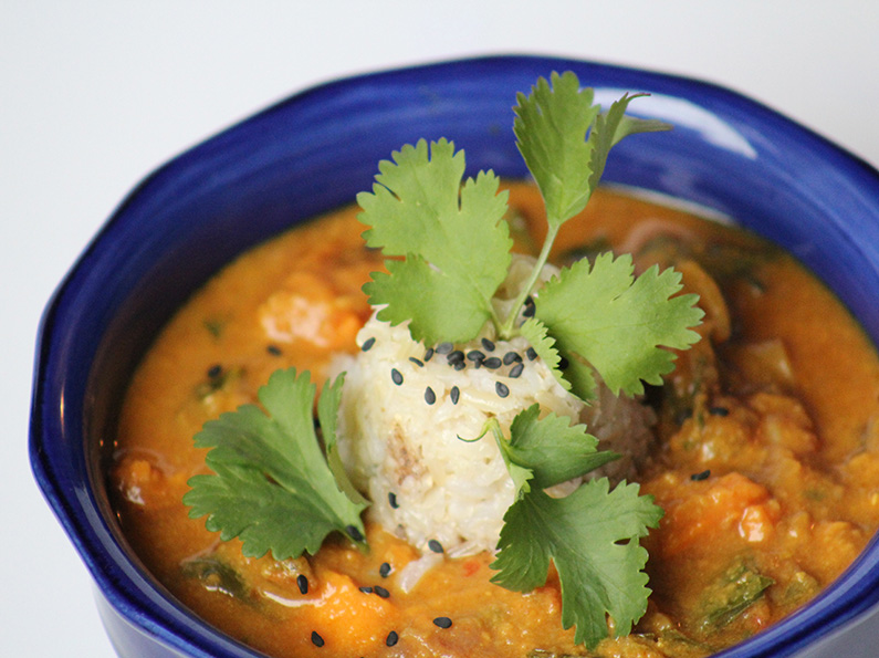 Looking for a new grounding comfort stew recipe? Try this African Groundnut Stew recip for a hearty dish to nourish this season.